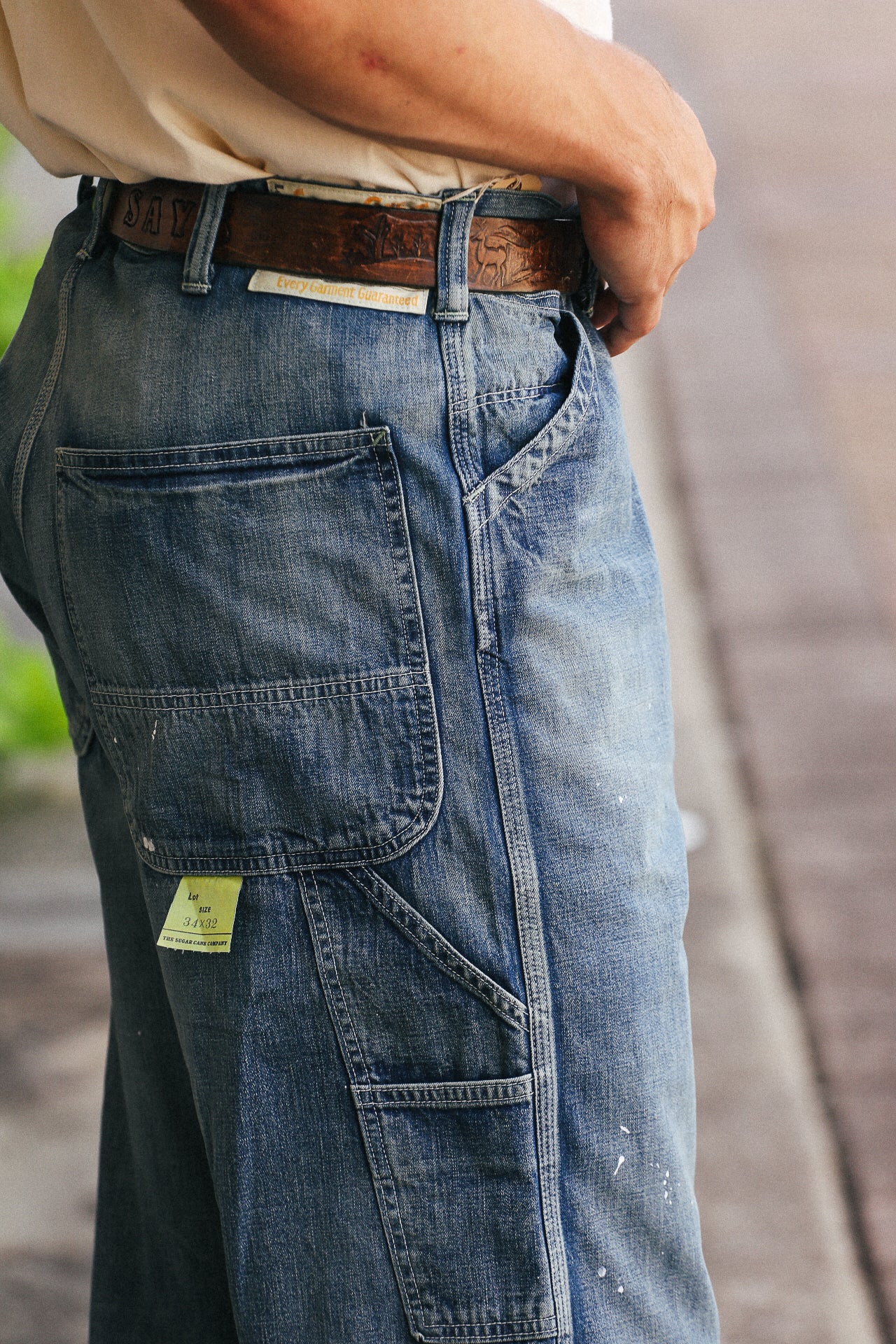 11oz Denim Work Pant- Aged (SC42549) – Iron Shop Provisions