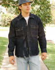 13oz Denim CPO Shirt- Indigo (JBLS1017)