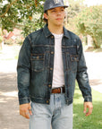 14.8oz Type2 Denim Jacket - D01 Aging Wash (JBGJ1000)
