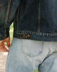 14.8oz Type2 Denim Jacket - D01 Aging Wash (JBGJ1000)