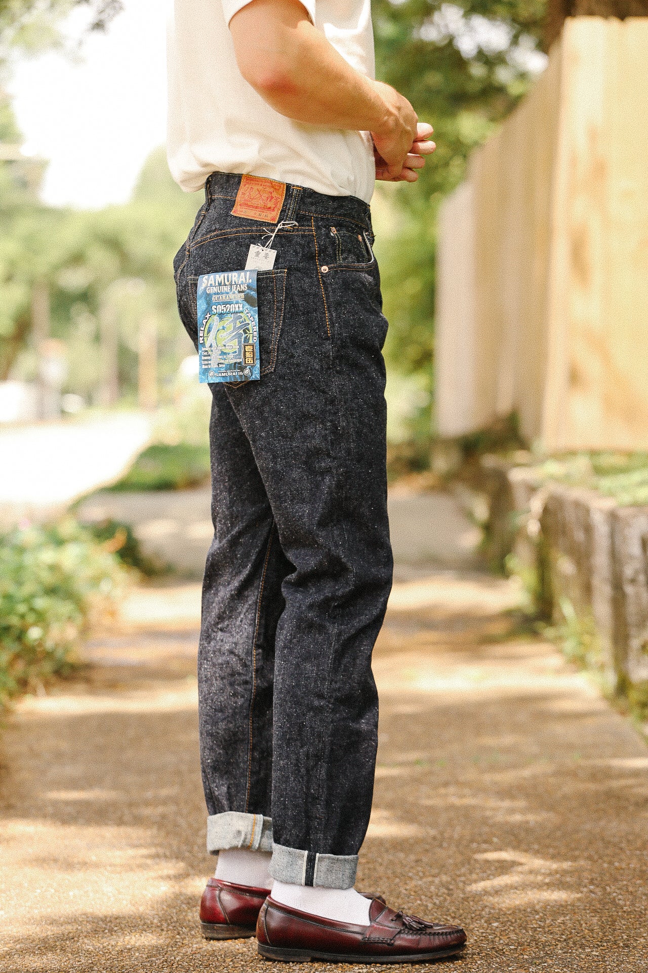 15oz Relax Tapered Jeans- Indigo (S0520XX) – Iron Shop Provisions