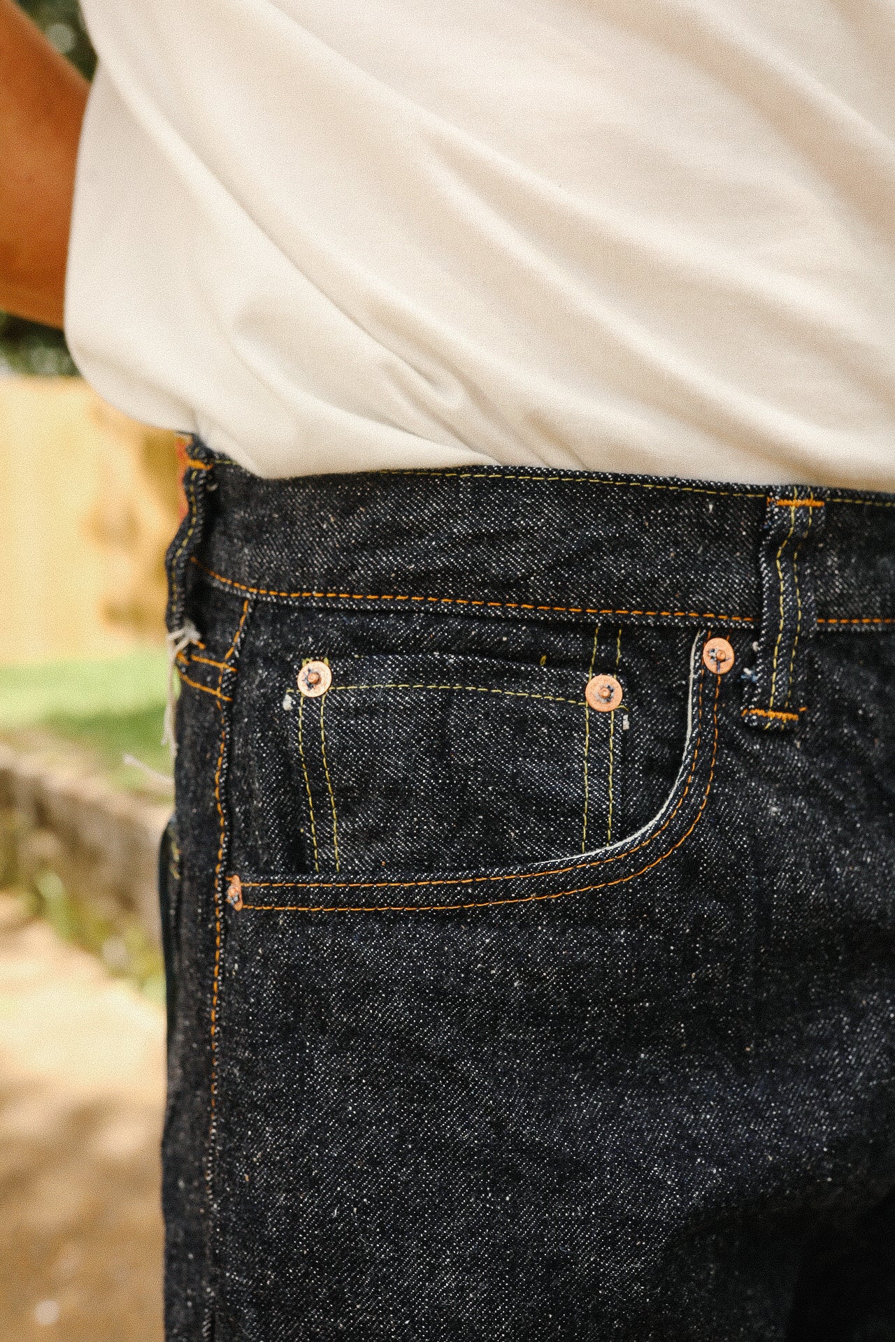 15oz Relax Tapered Jeans- Indigo (S0520XX) – Iron Shop Provisions