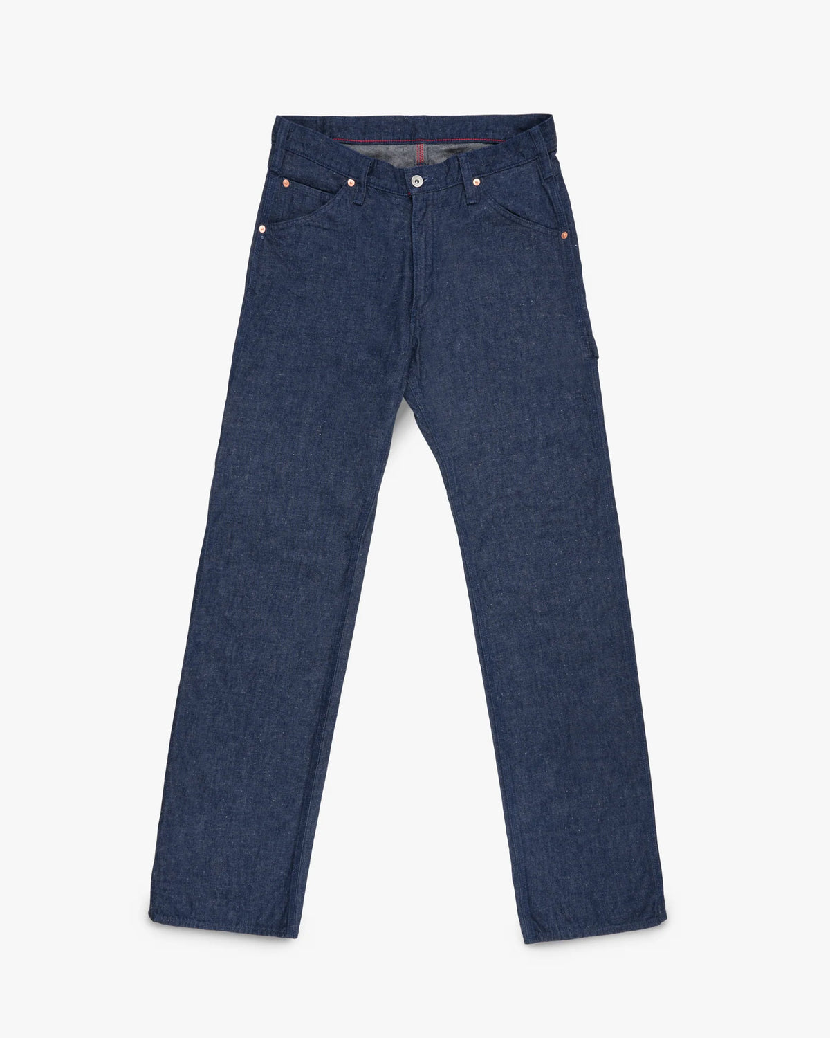 IH-832-IND Iron Heart 10oz Neppy Denim Painter’s Pants - Indigo