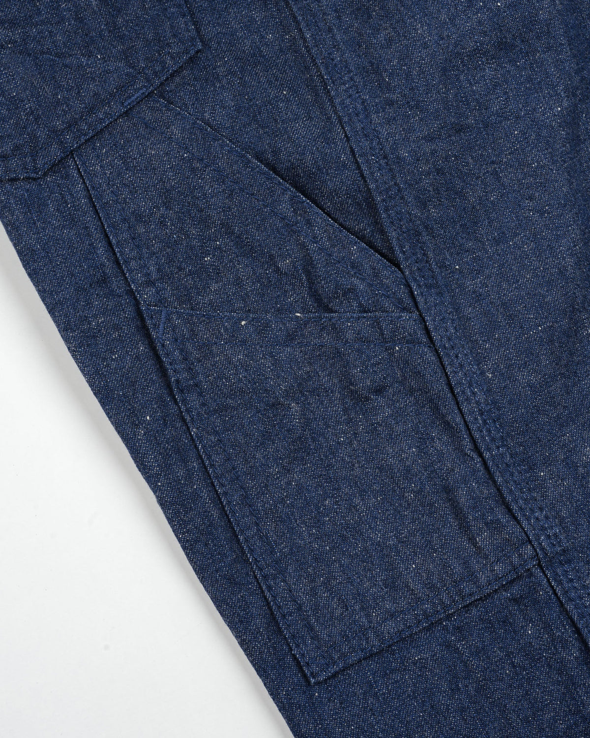 IH-832-IND Iron Heart 10oz Neppy Denim Painter’s Pants - Indigo
