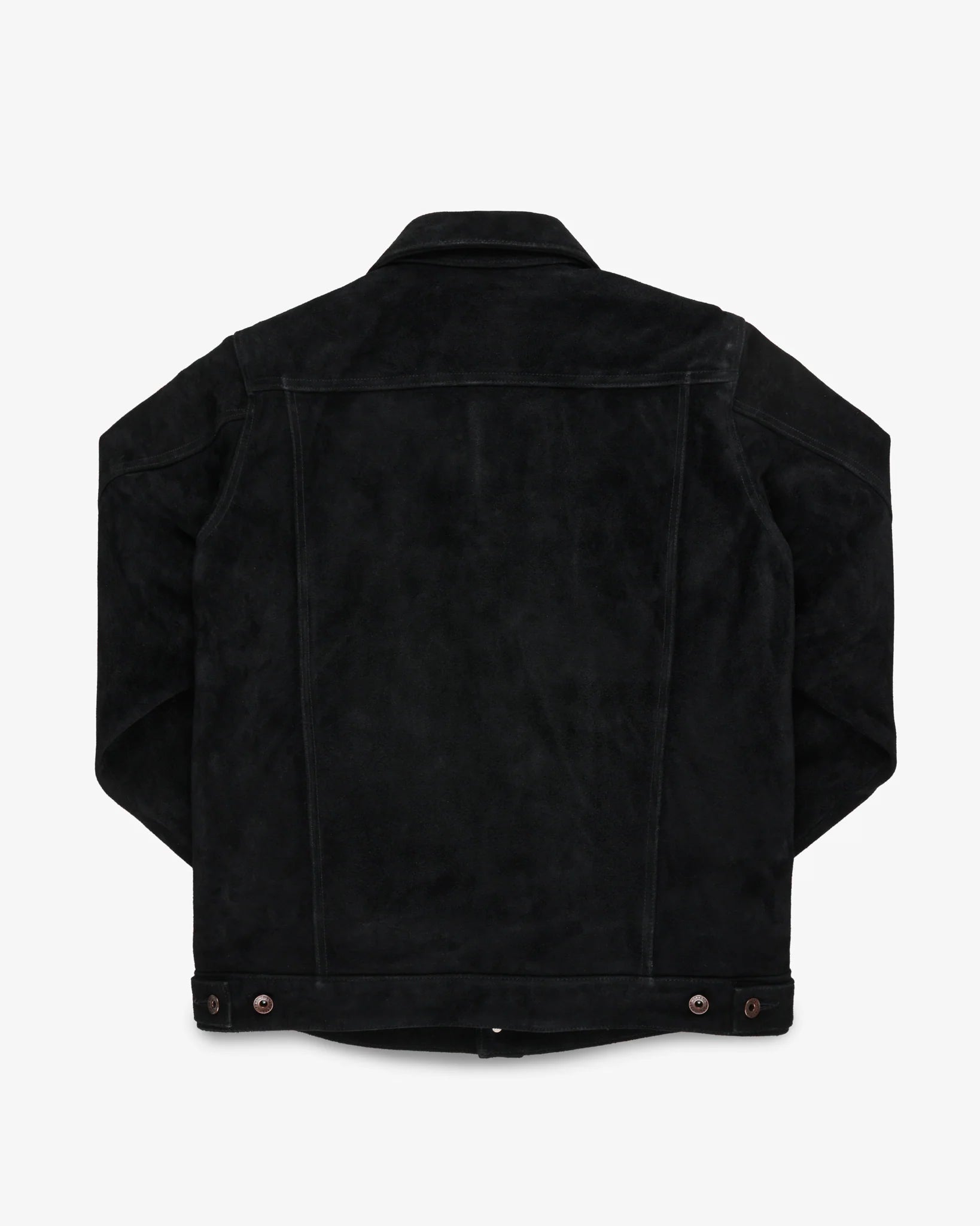 IHJ-49-BLK Iron Heart Split Steer Modified Type III Jacket - Black