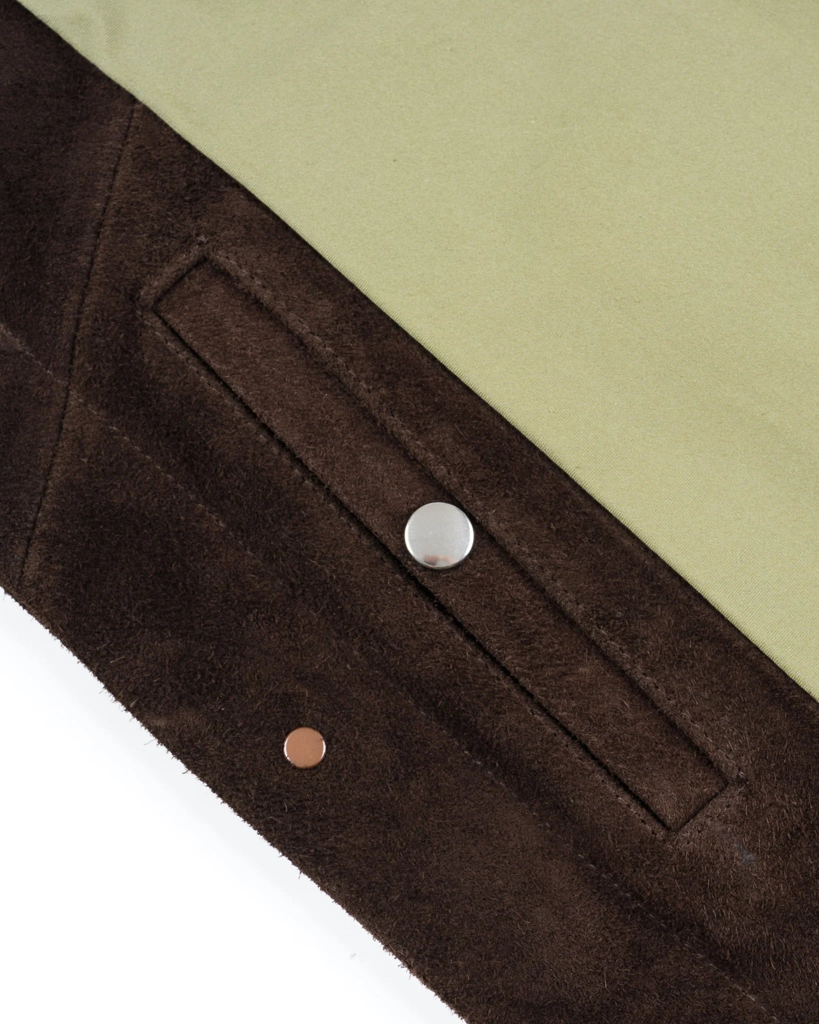 IHJ-49-BRN Iron Heart Split Steer Modified Type III Jacket - Brown