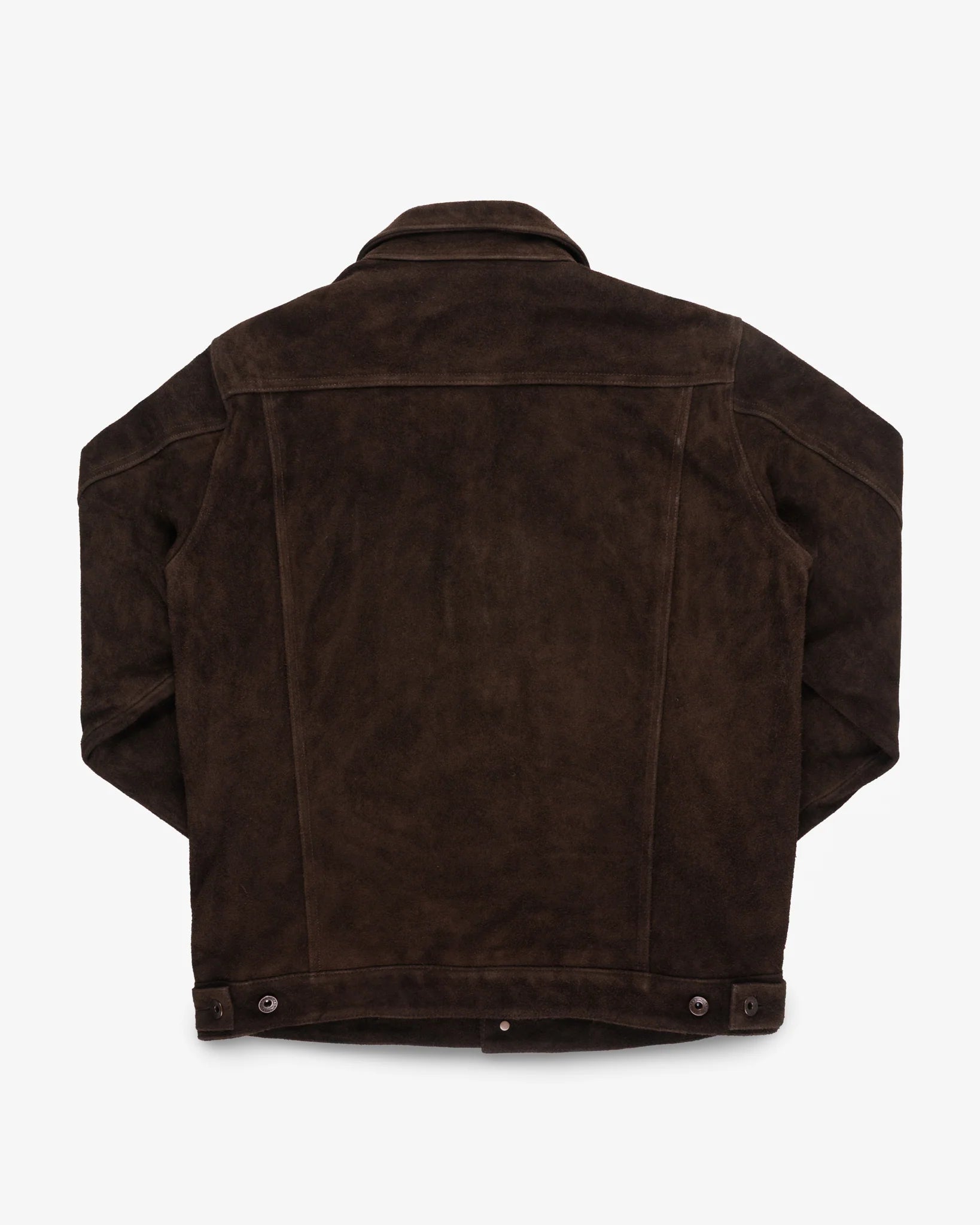 IHJ-49-BRN Iron Heart Split Steer Modified Type III Jacket - Brown