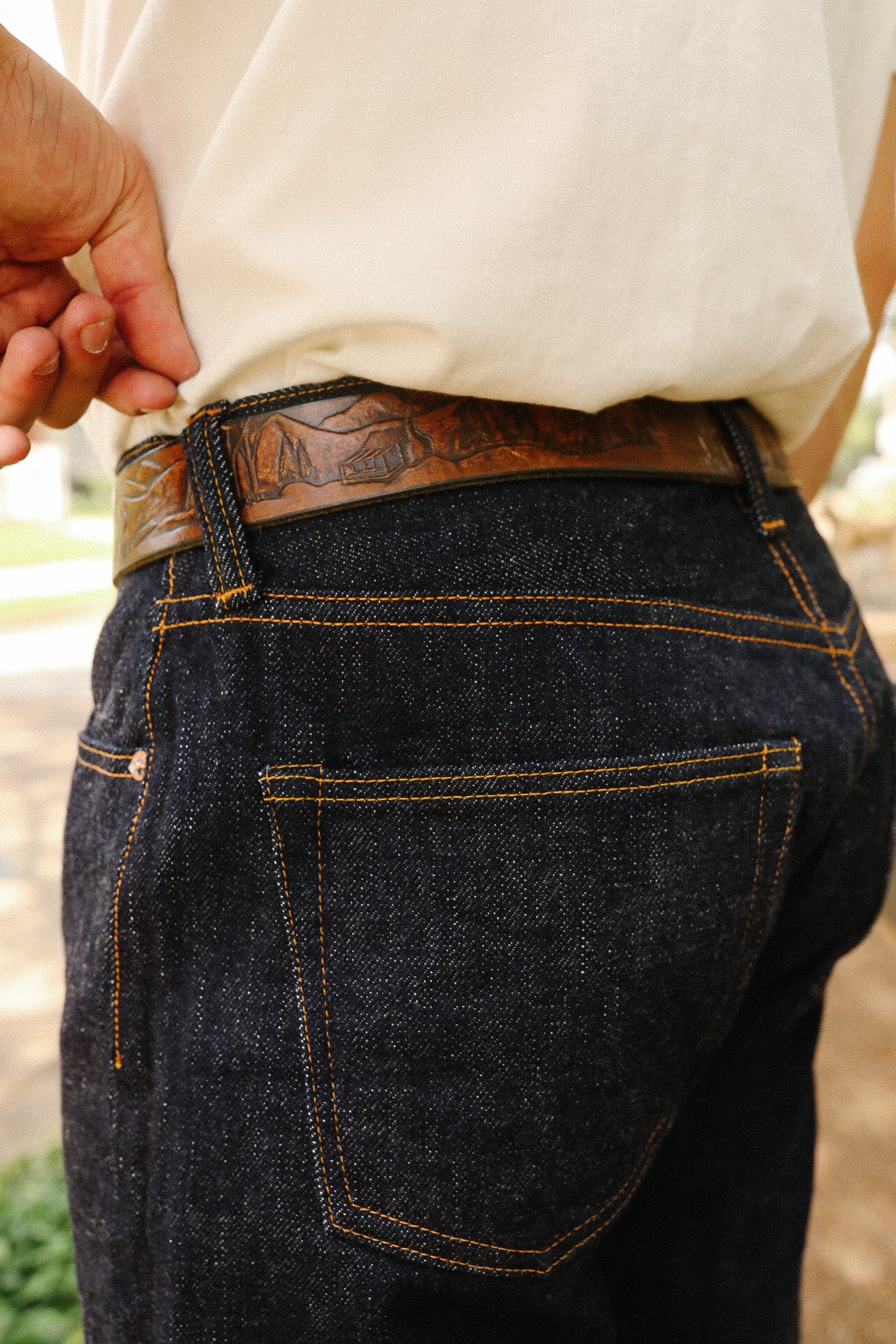 21oz Zero Model Slim Straight Jean- Indigo (S5000VX21ozⅡ) – Iron