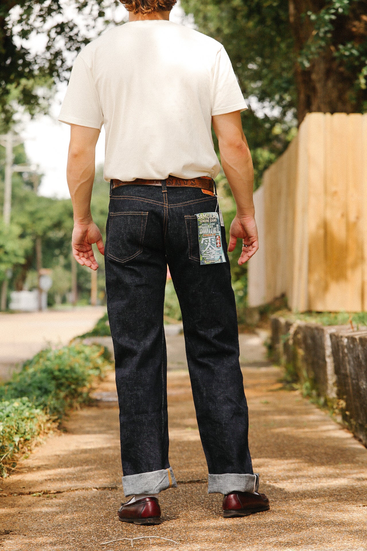 21oz Zero Model Slim Straight Jean- Indigo (S5000VX21ozⅡ) – Iron