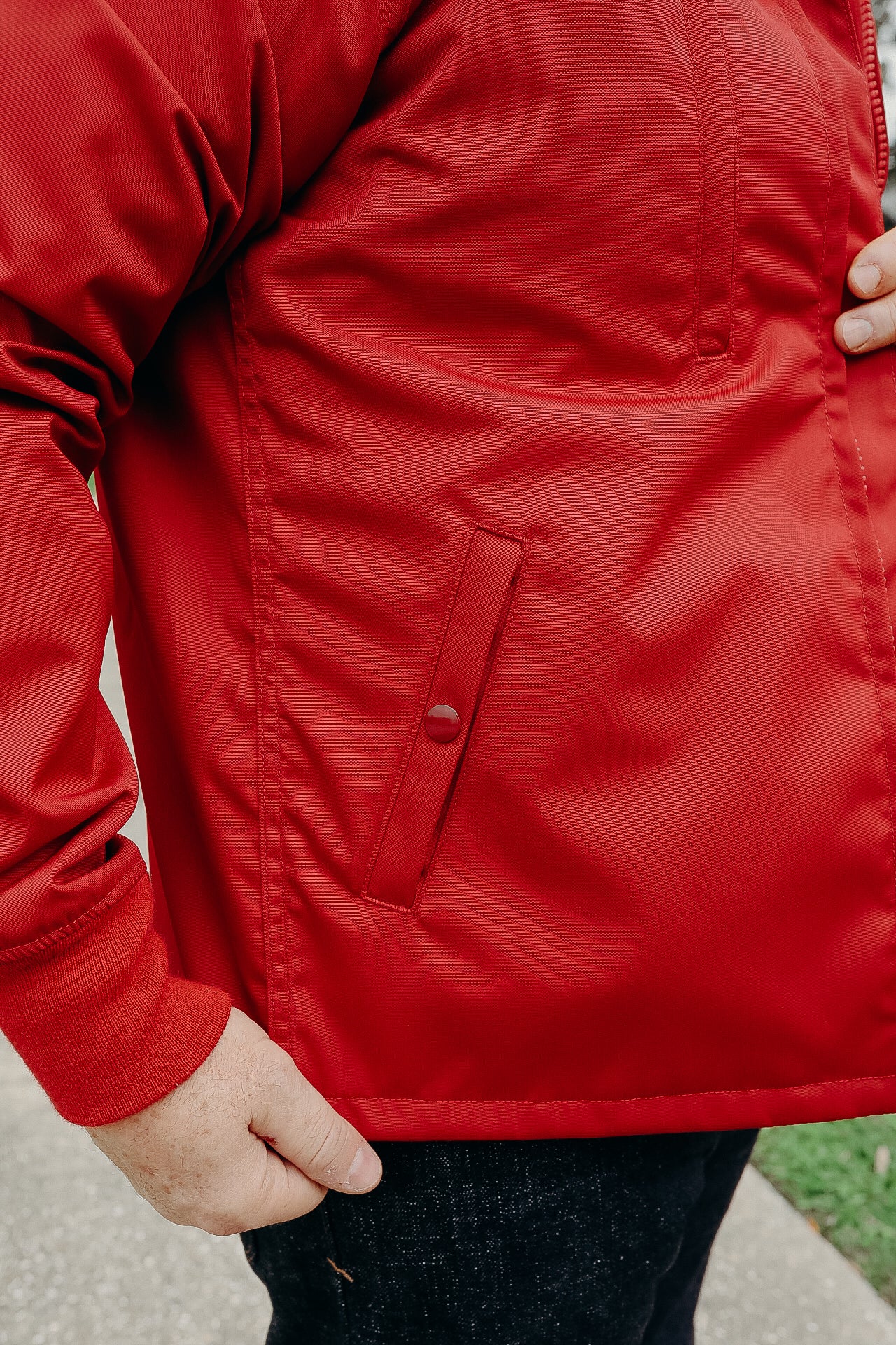 CORDURA® Windbreaker - Red IHJ-131-RED