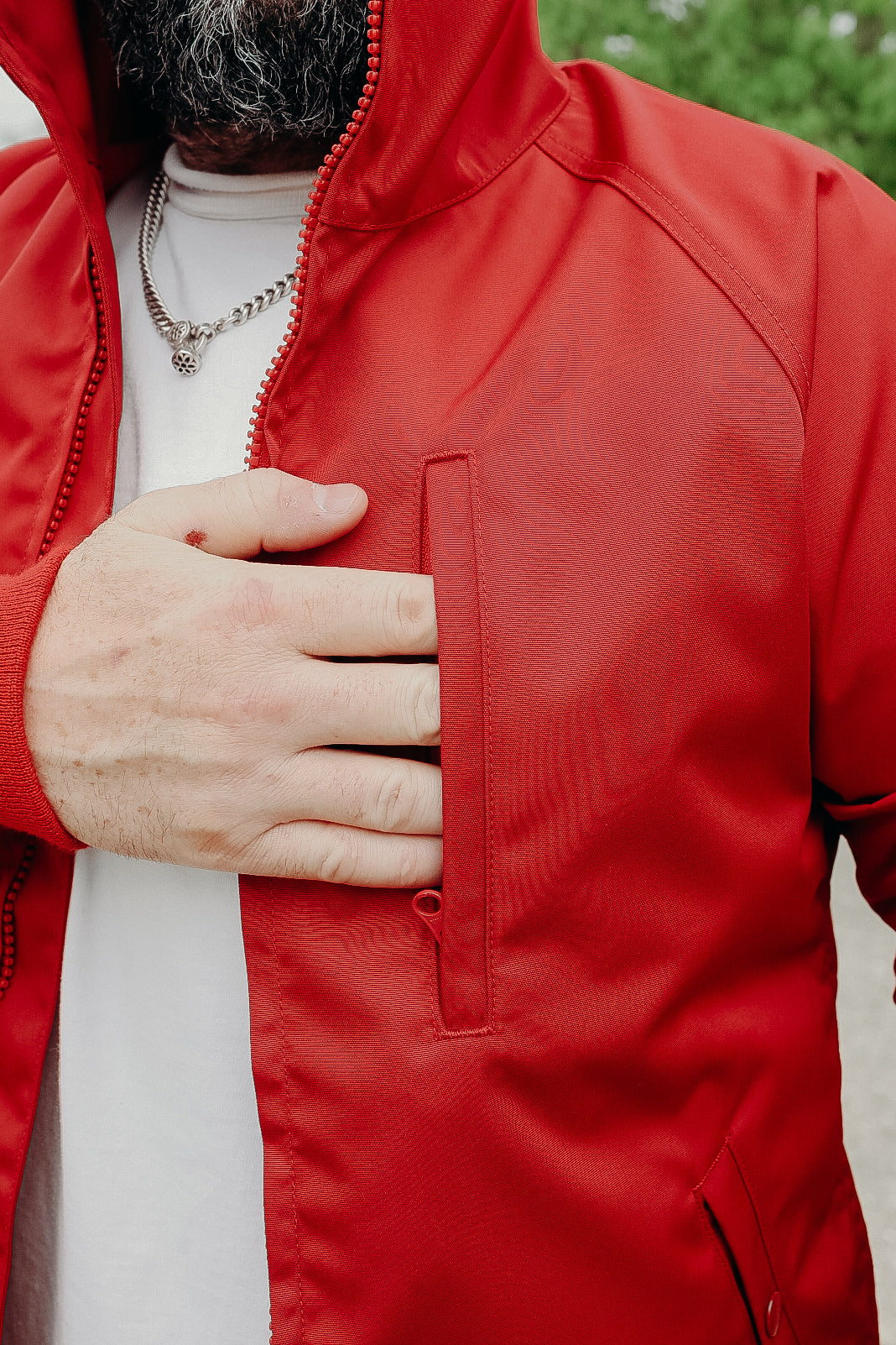 CORDURA® Windbreaker - Red IHJ-131-RED – Iron Shop Provisions