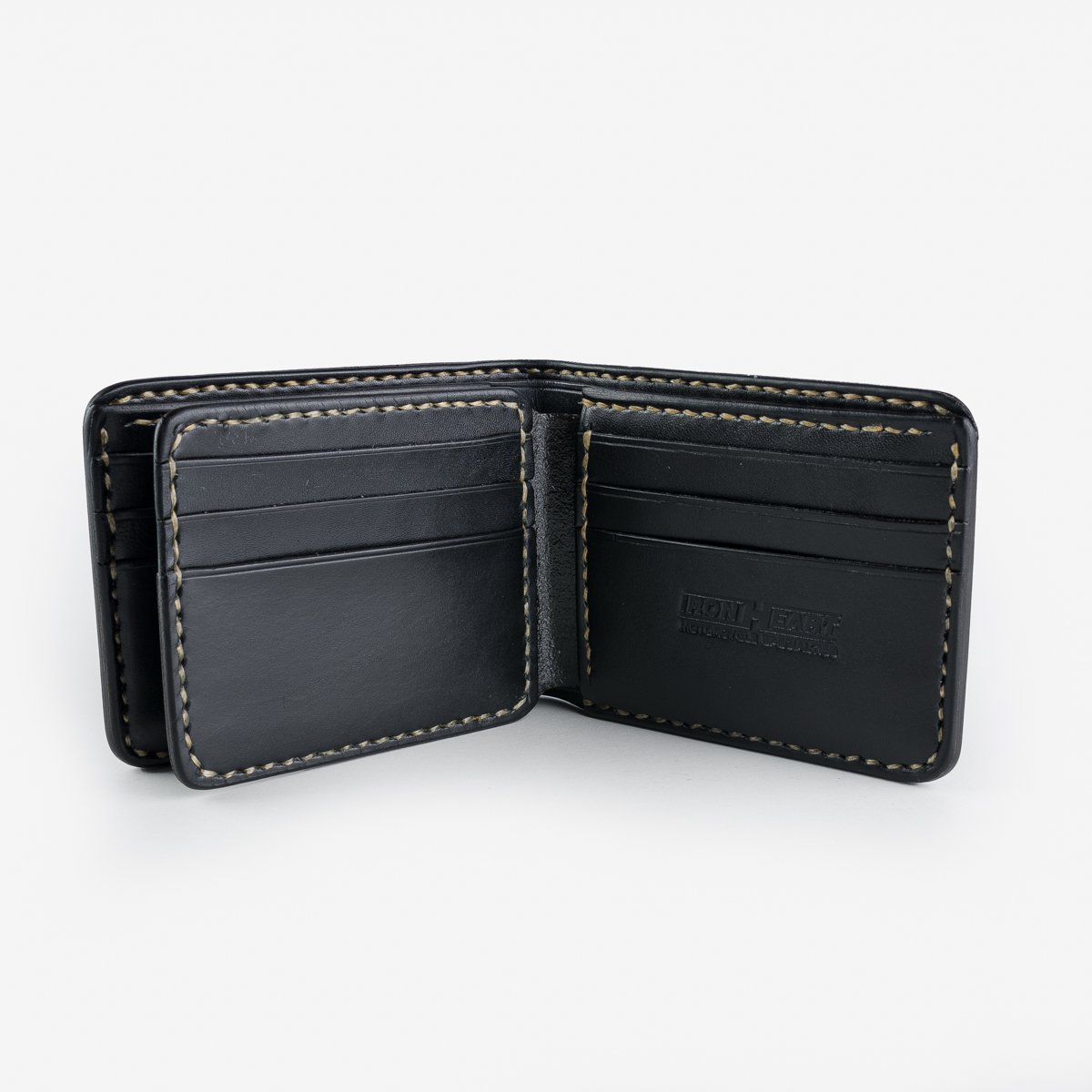 IHG-071-NAV Iron Heart Slimline Small Shell Cordovan Wallet - Navy