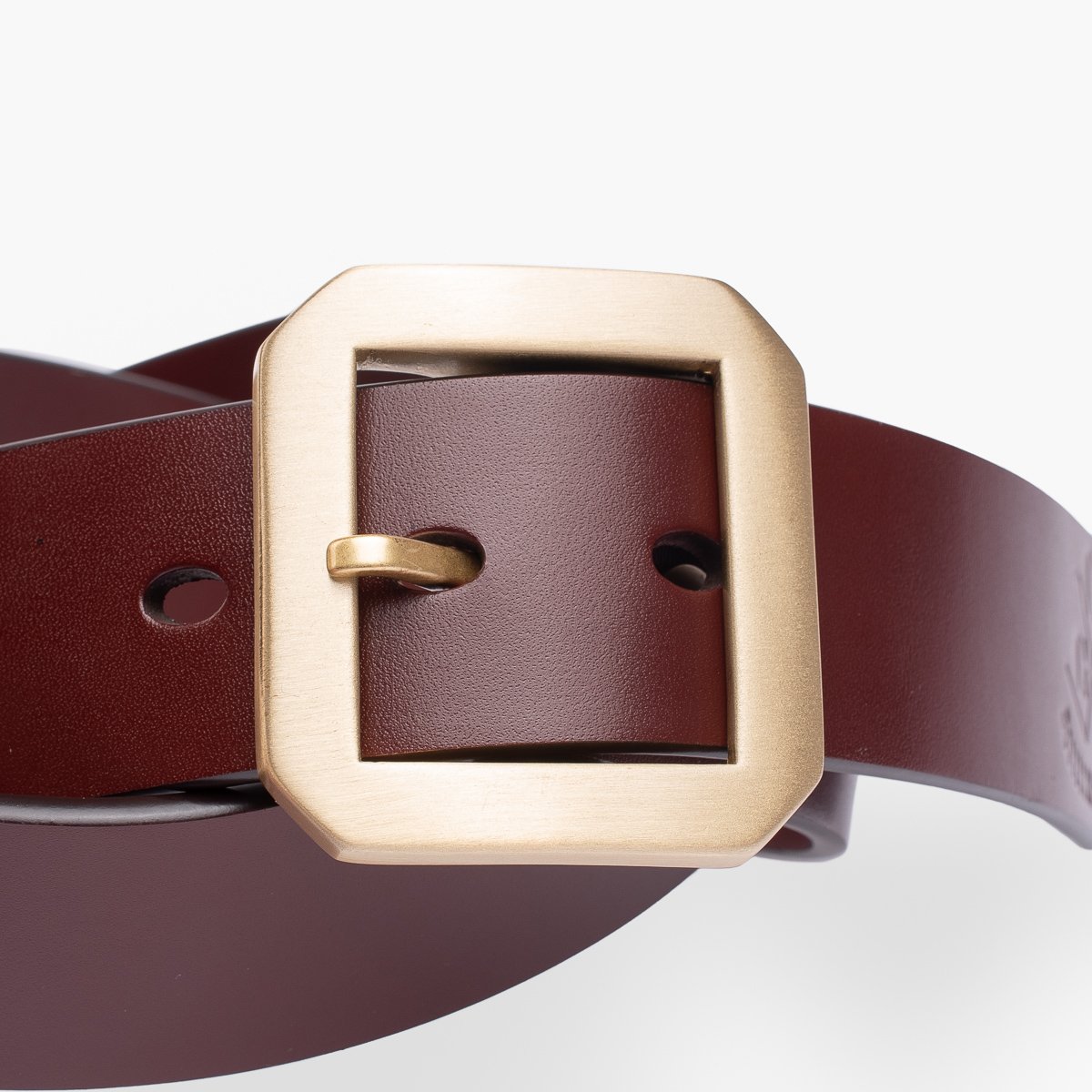 OGL Single Prong Garrison Buckle Leather Belt - Tan