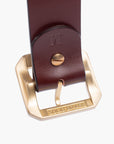 OGL Single Prong Garrison Buckle Leather Belt - Tan