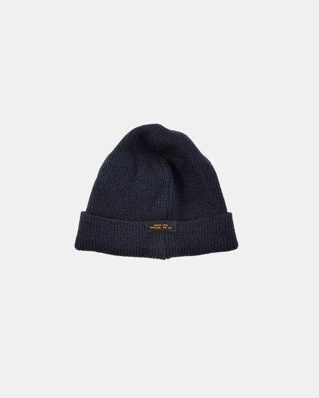 Wool Knit Watch Cap - Dark Navy