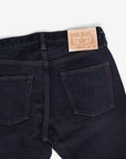 IH-555S-21od 21oz Selvedge Denim Super Slim Cut Jeans - Indigo Overdyed Black