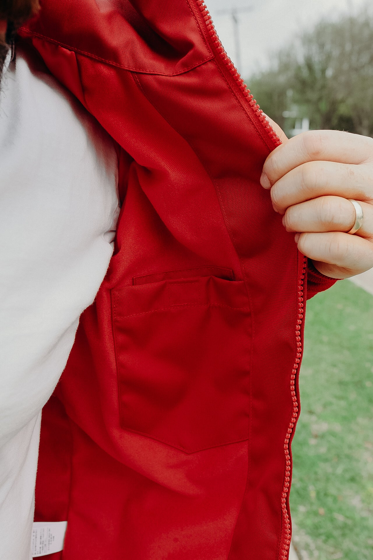 CORDURA® Windbreaker - Red IHJ-131-RED