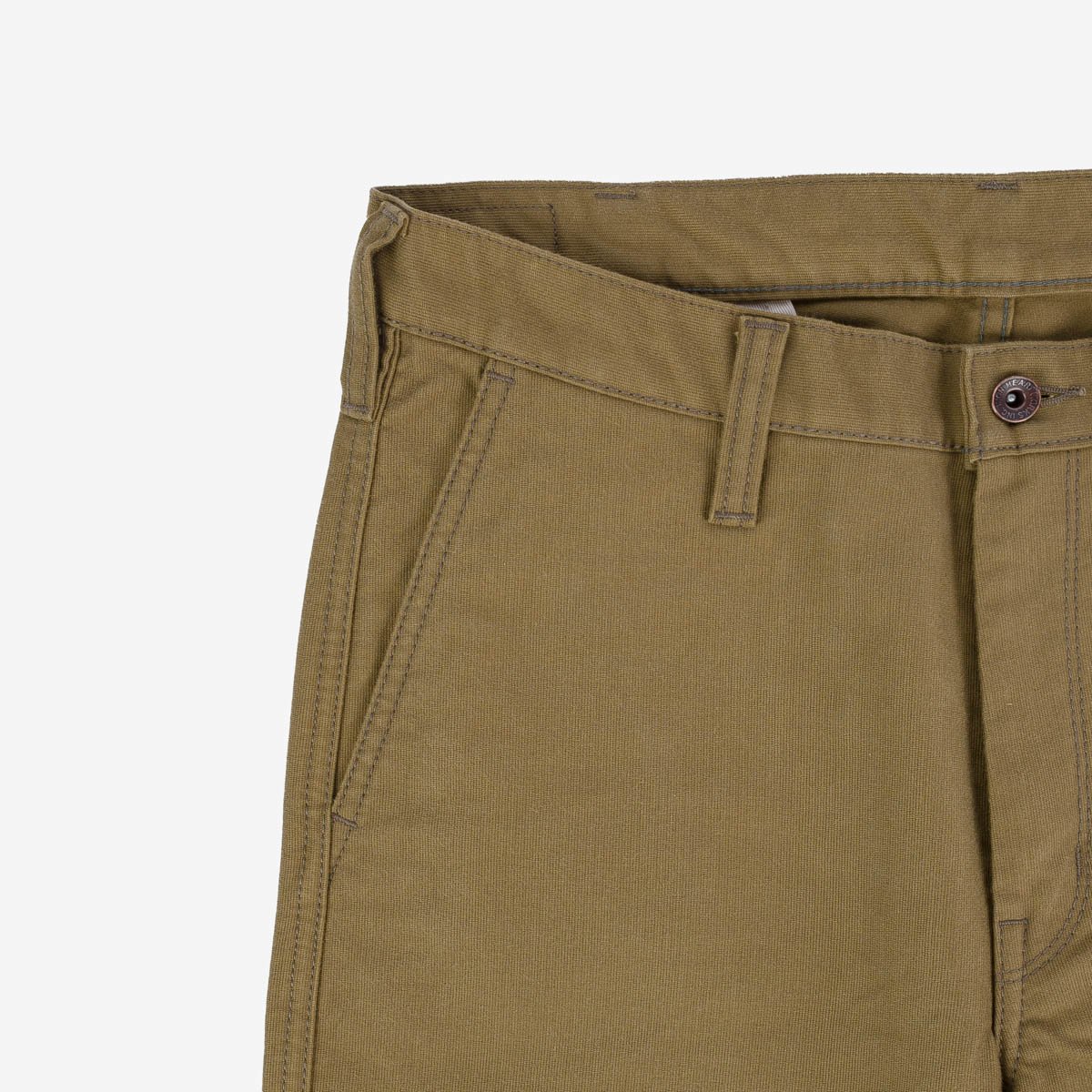 Military Cotton Twill Crop Pant - New Khaki – Civilianaire
