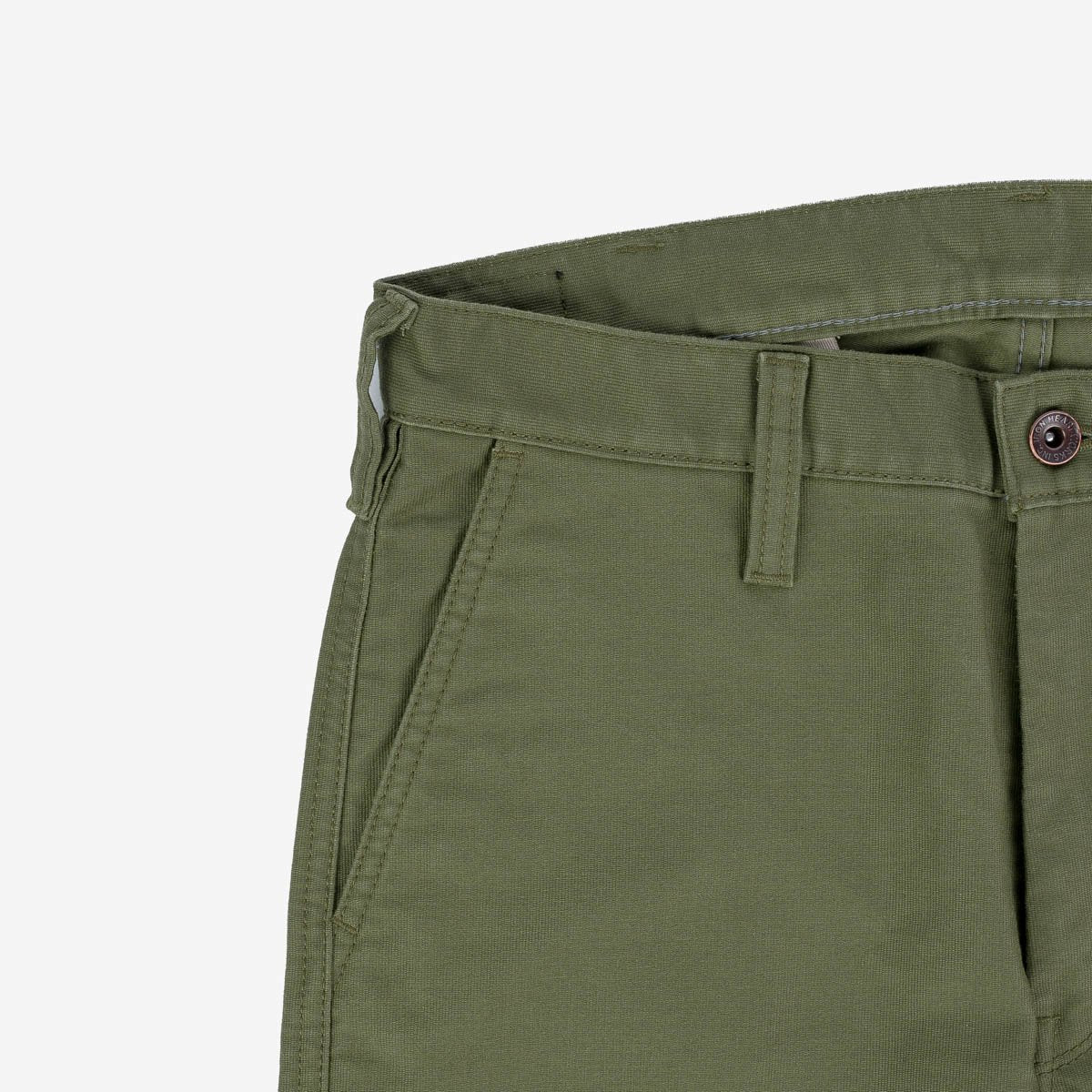 11oz Cotton Whipcord Work Pants - Olive IH-720-OLV