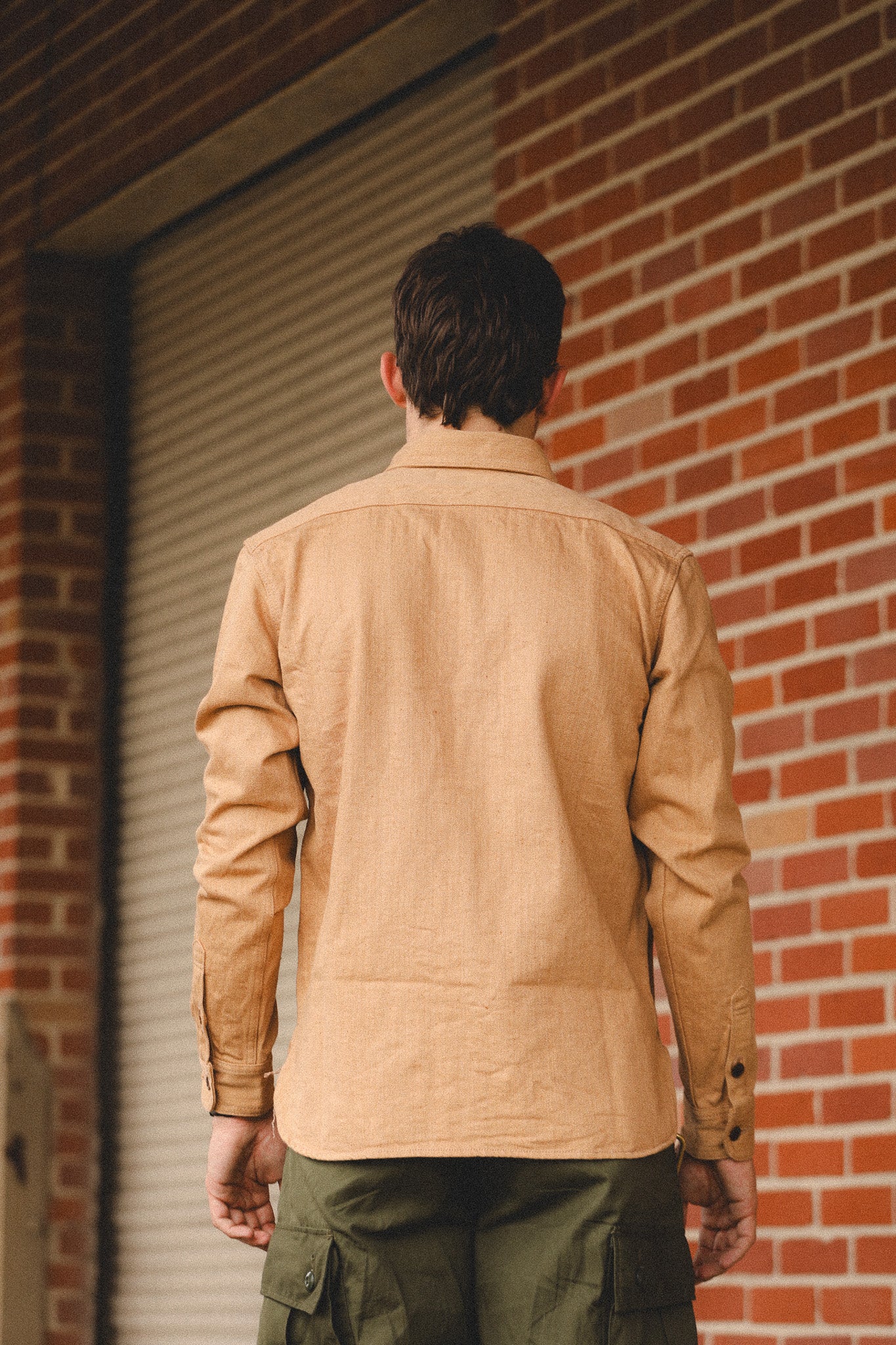 salsation ウエア　Lサイズ light brown 5740 Studio D'Artisan Fox Cotton Work Shirt- Brown – Iron Shop
