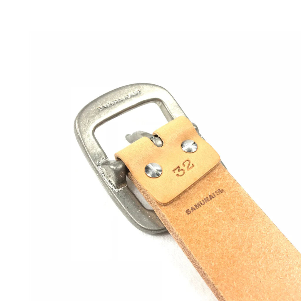 Heavy Curved Belt- Single Prong (W001)