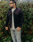 IHJ-69-BLACK Corduroy Modified Type III Jacket