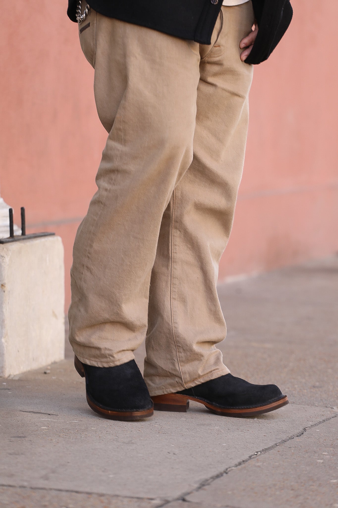 Wesco X ISP Boss Engineer Boot- Black Roughout