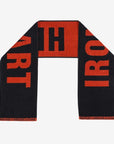 Iron Heart Small Imabari Towel - Orange/Black