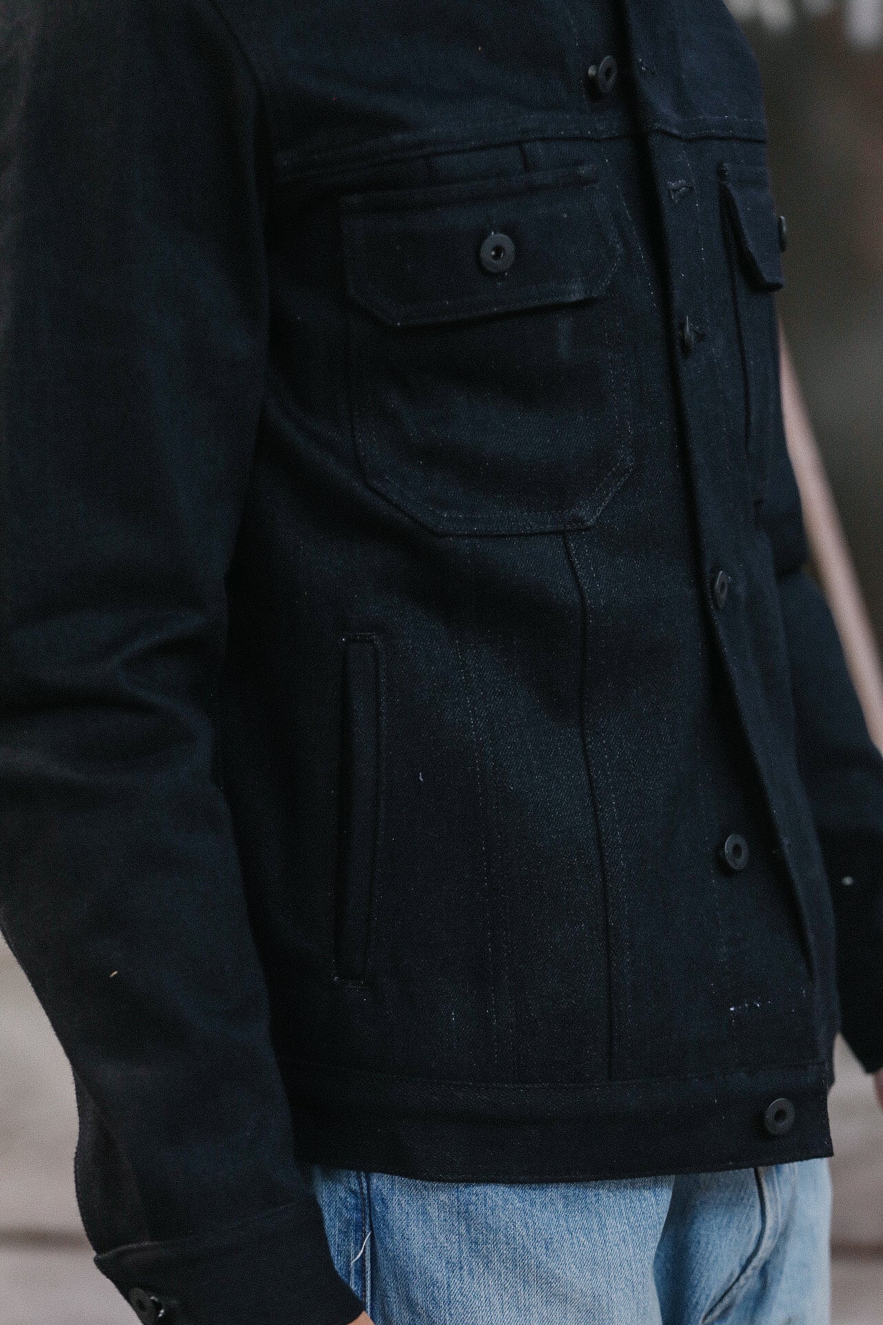 Cruiser Jacket -17oz Cryptic Stealth
