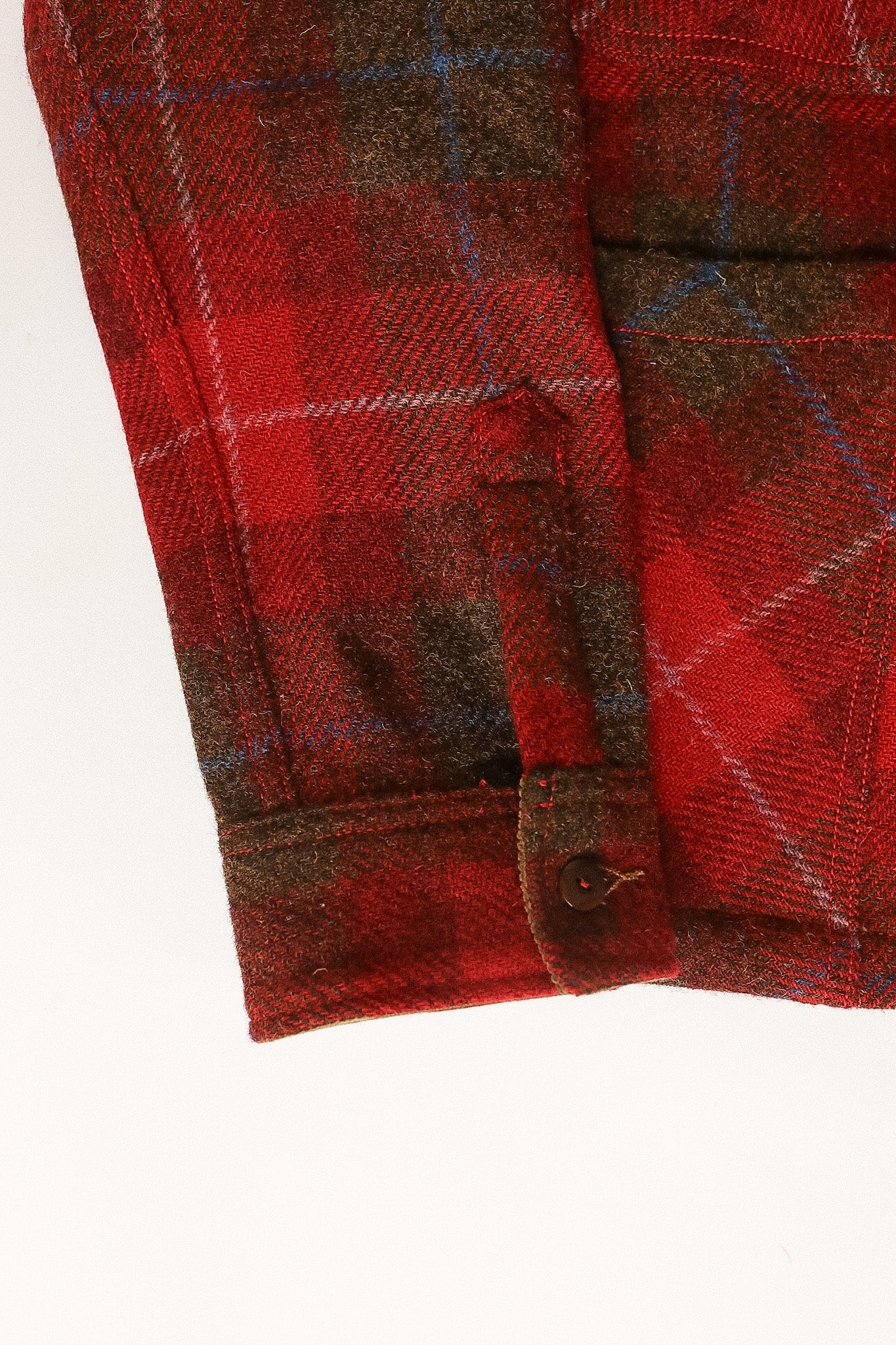 ANM Harris Tweed CPO Jacket-Red Check – Iron Shop Provisions