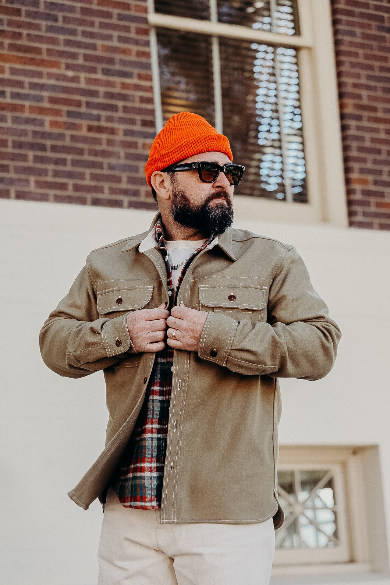 HAUNT ハウント 24AW WOOL OVERSHIRT シャツ ブラウス other - HAUNT ハウント 24AW WOOL OVERSHIRT シャツ ブラウスの通販