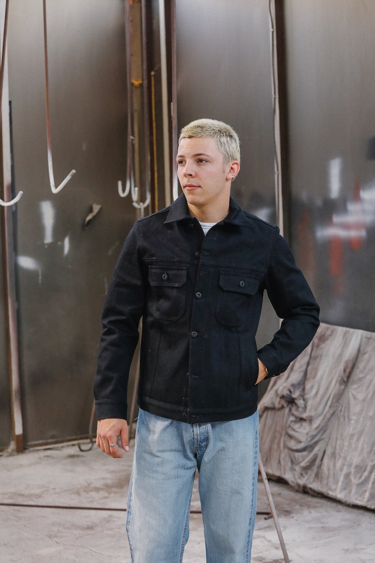 Cruiser Jacket -17oz Cryptic Stealth