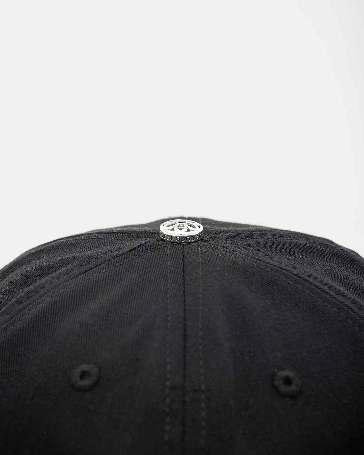 GOOD ART HLYWD Classic Cotton Ball Cap - Rosette - Black – Iron