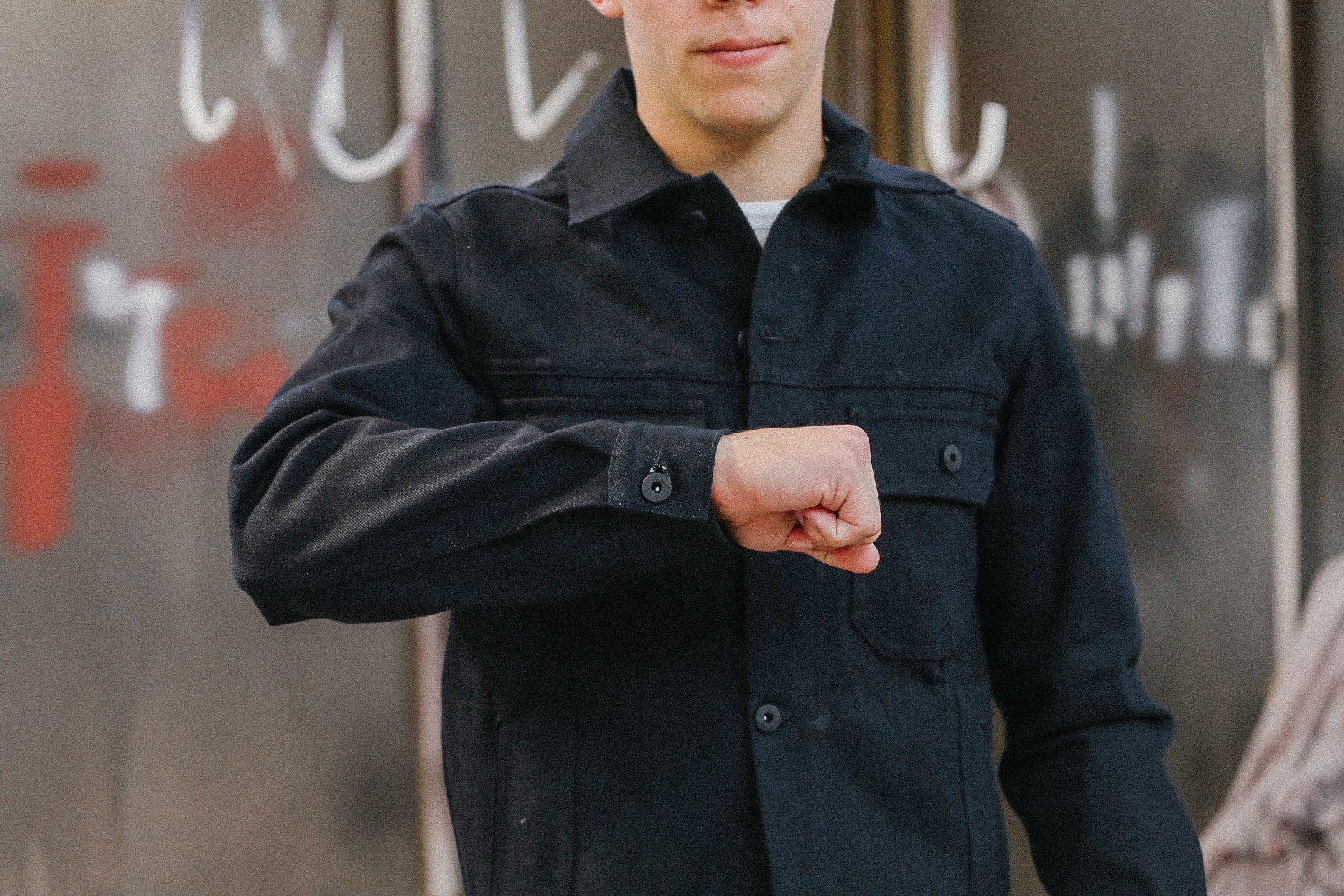 Cruiser Jacket -17oz Cryptic Stealth