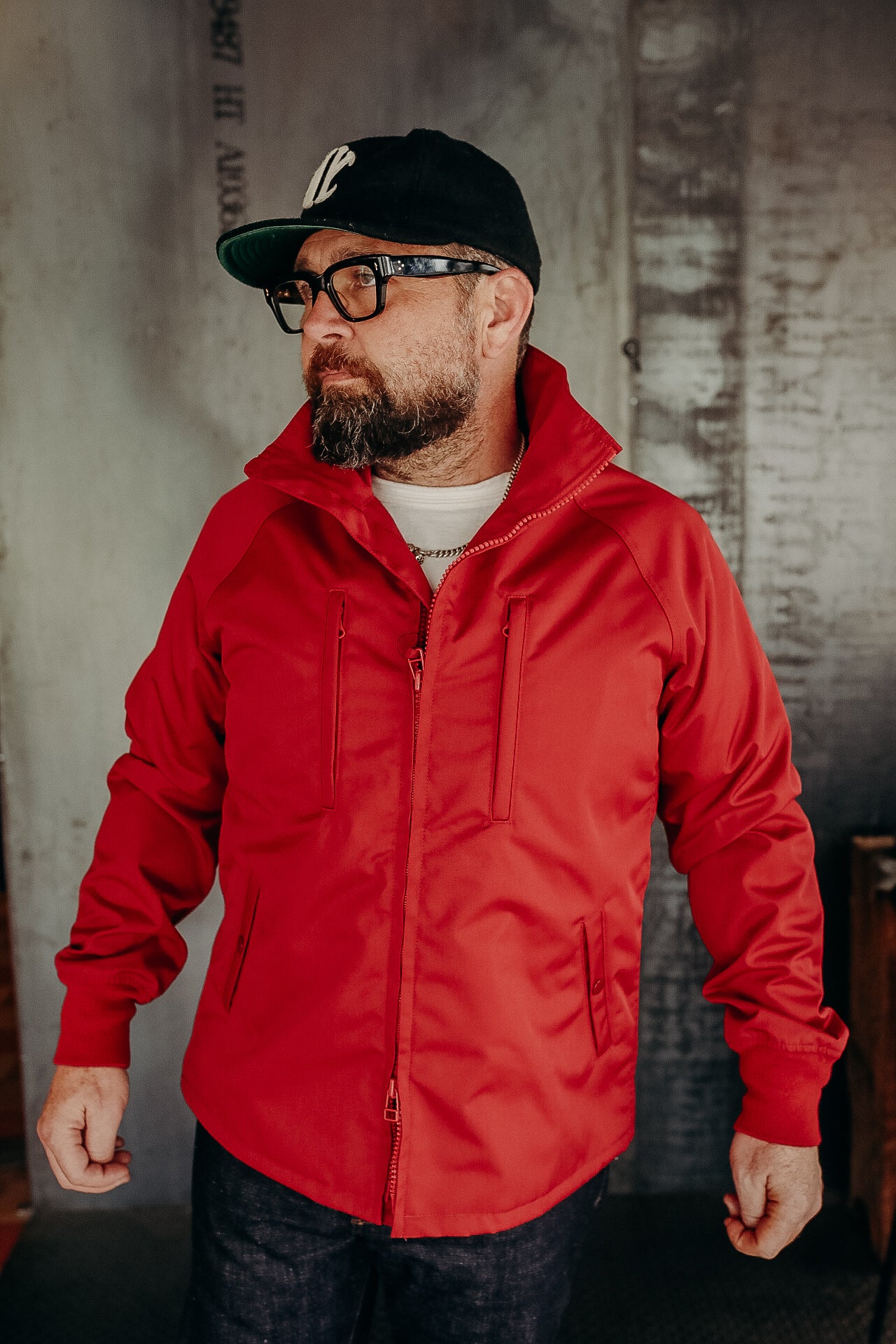 CORDURA® Windbreaker - Red IHJ-131-RED