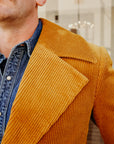 Classic corduroy jacket- gold