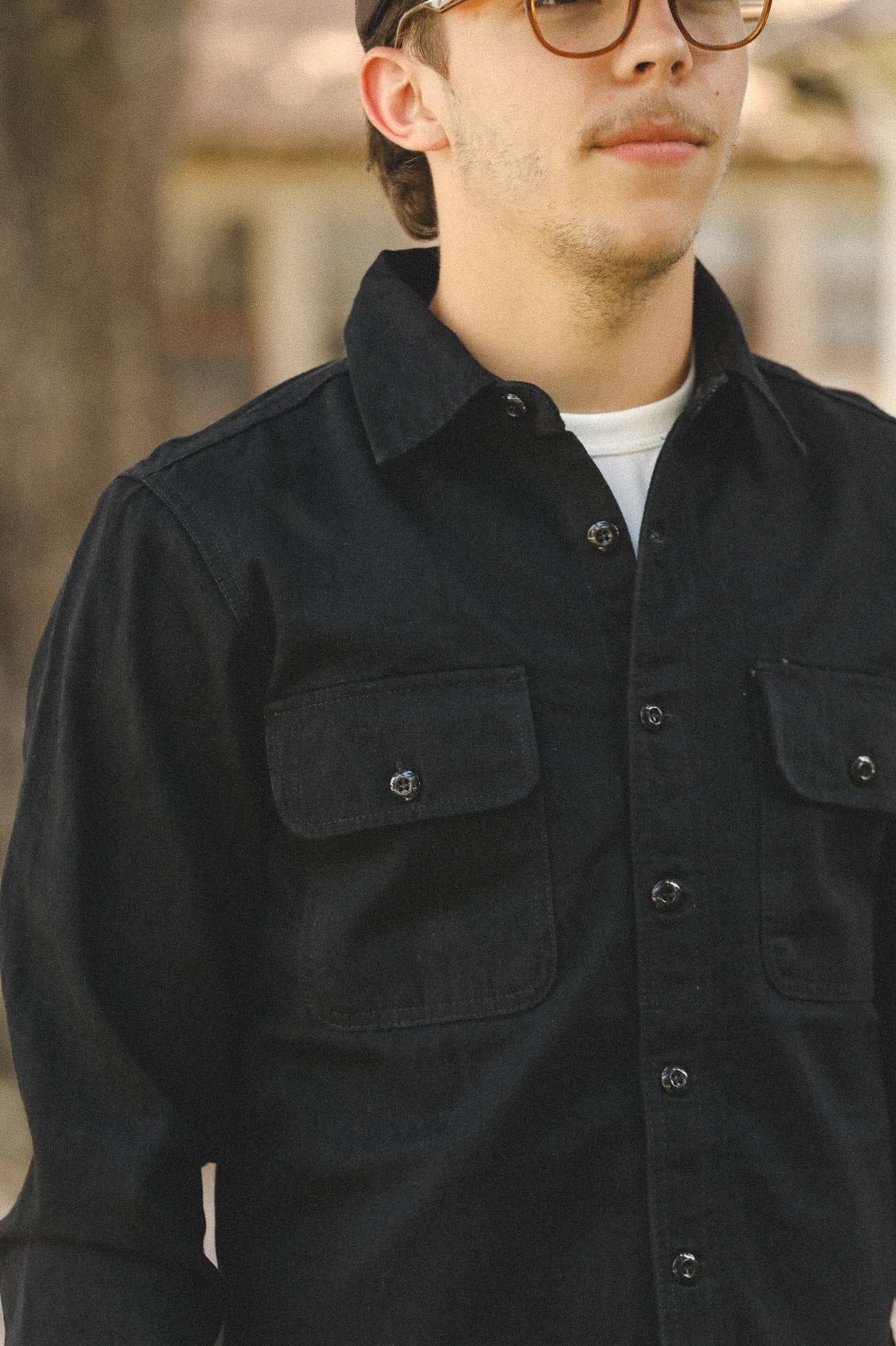 2640 Rogue Territory Field Shirt 11OZ - Stealth Rinsed