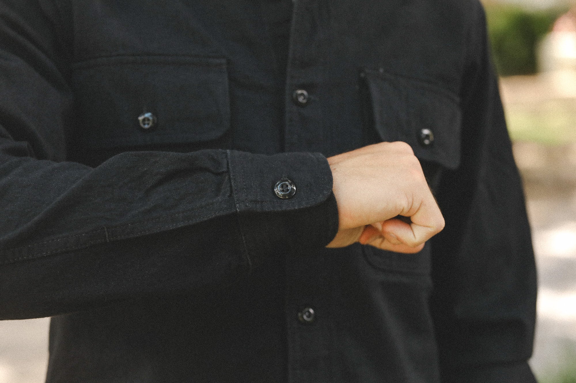 2640 Rogue Territory Field Shirt 11OZ - Stealth Rinsed