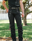 Wilkes Western Cut- 17oz Black Slub