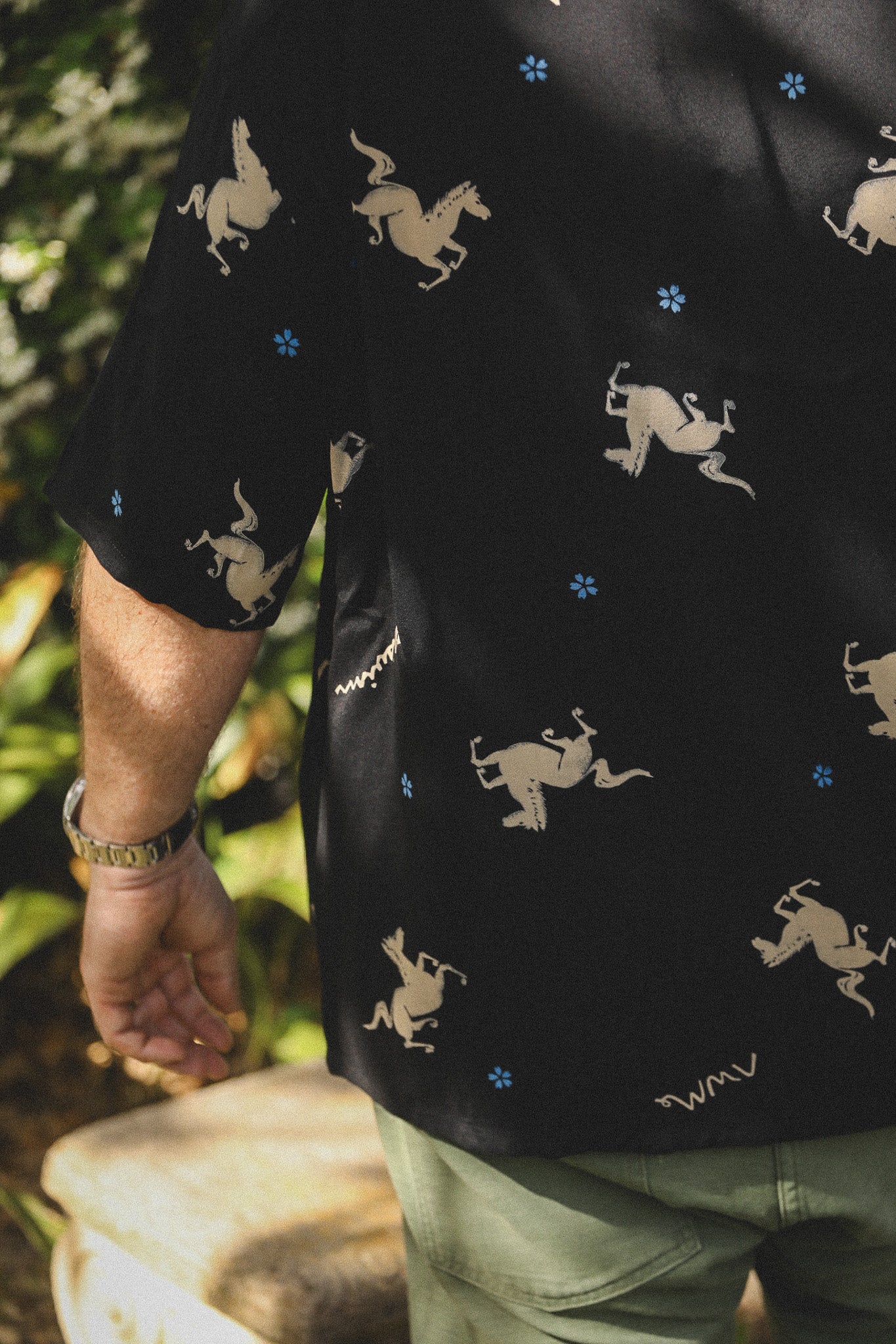 Visvim Crosby Shirt S/S- Black – Iron Shop Provisions
