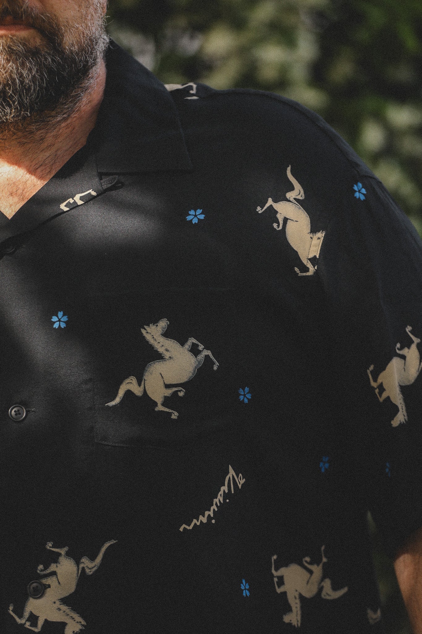 Visvim Crosby Shirt S/S- Black – Iron Shop Provisions