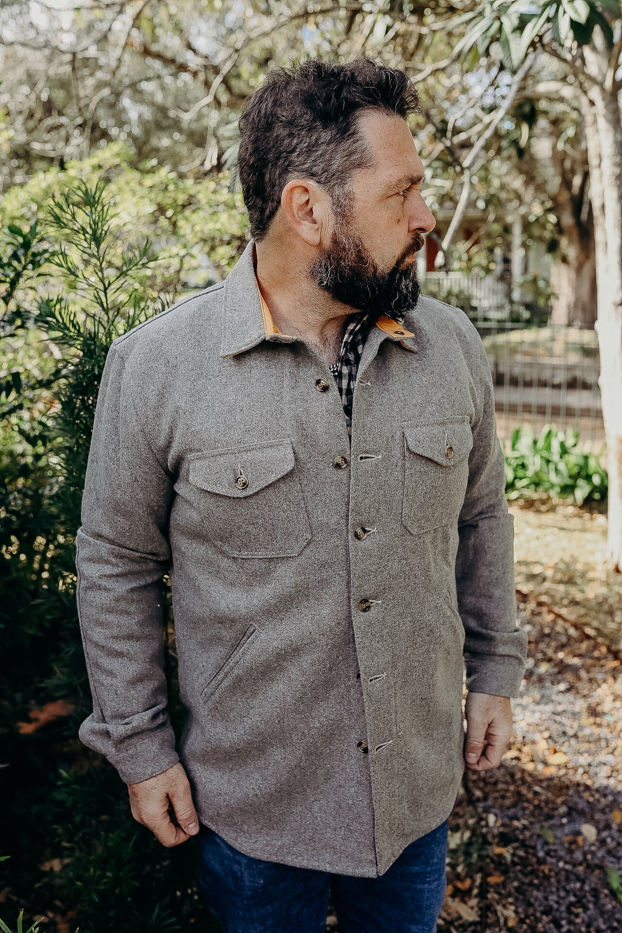 Crissman Overshirt - Oatmeal