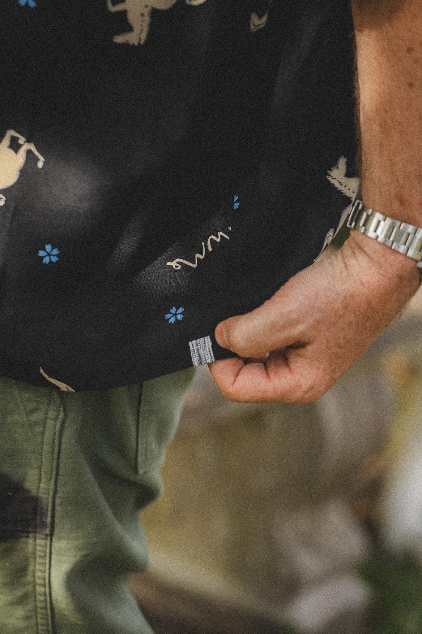 トップス visvim CROSBY SHIRT S/S Visvim Crosby Shirt S/S- Black – Iron Shop Provisions