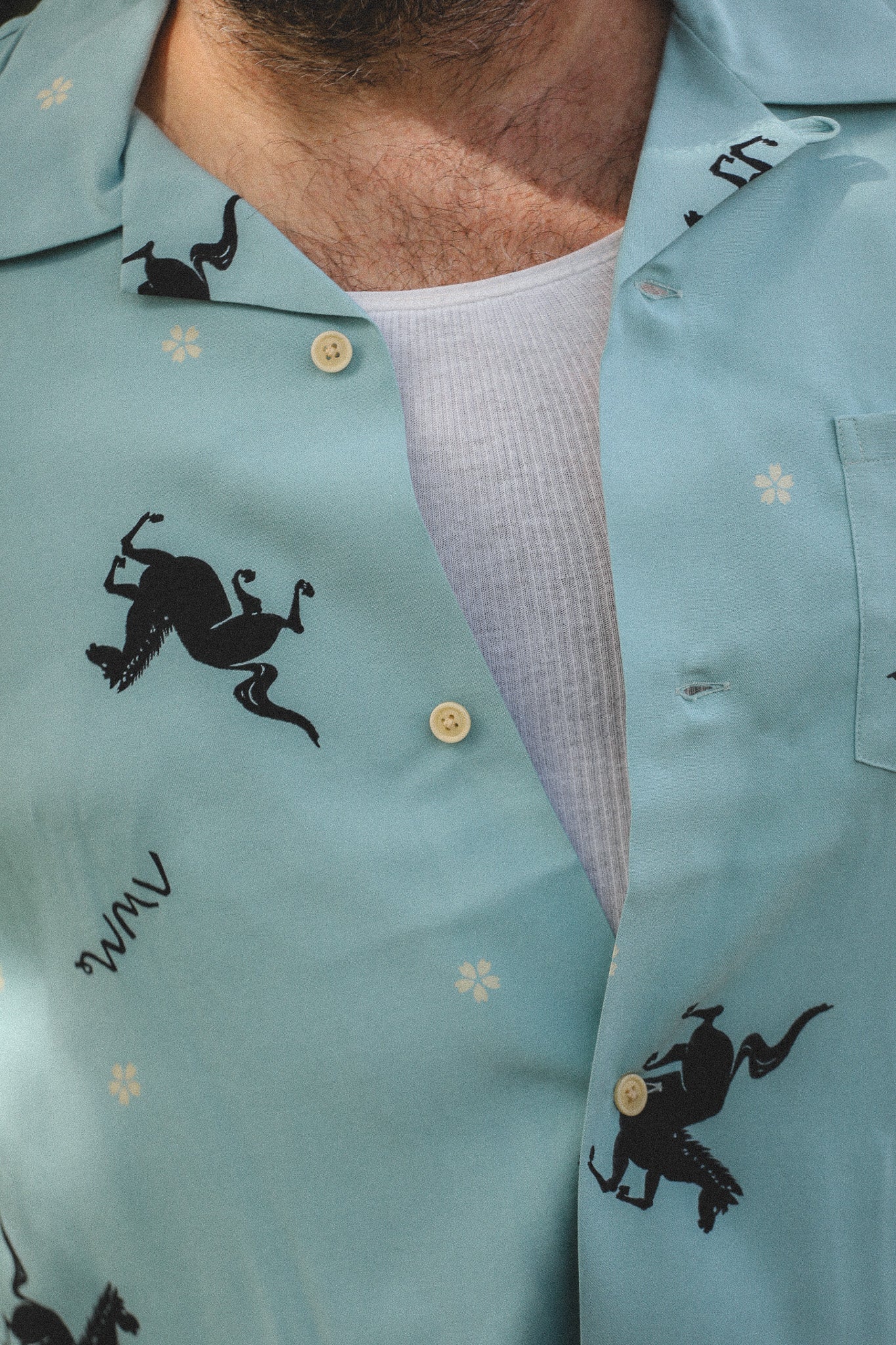 Visvim Crosby Shirt S/S- LT. Green – Iron Shop Provisions