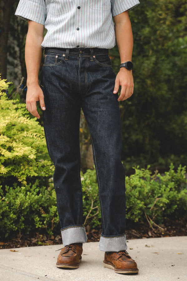 SC40065 Sugar Cane 14.25oz Union Star Jeans- Indigo