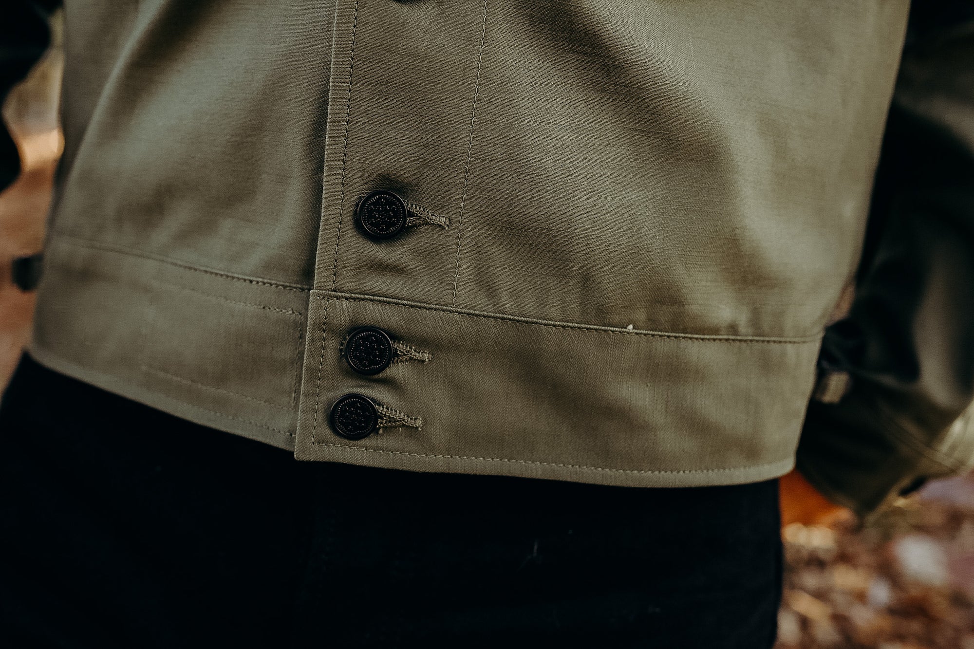 MF41 UTILITY JACKET - OG-107 COTTON SATEEN