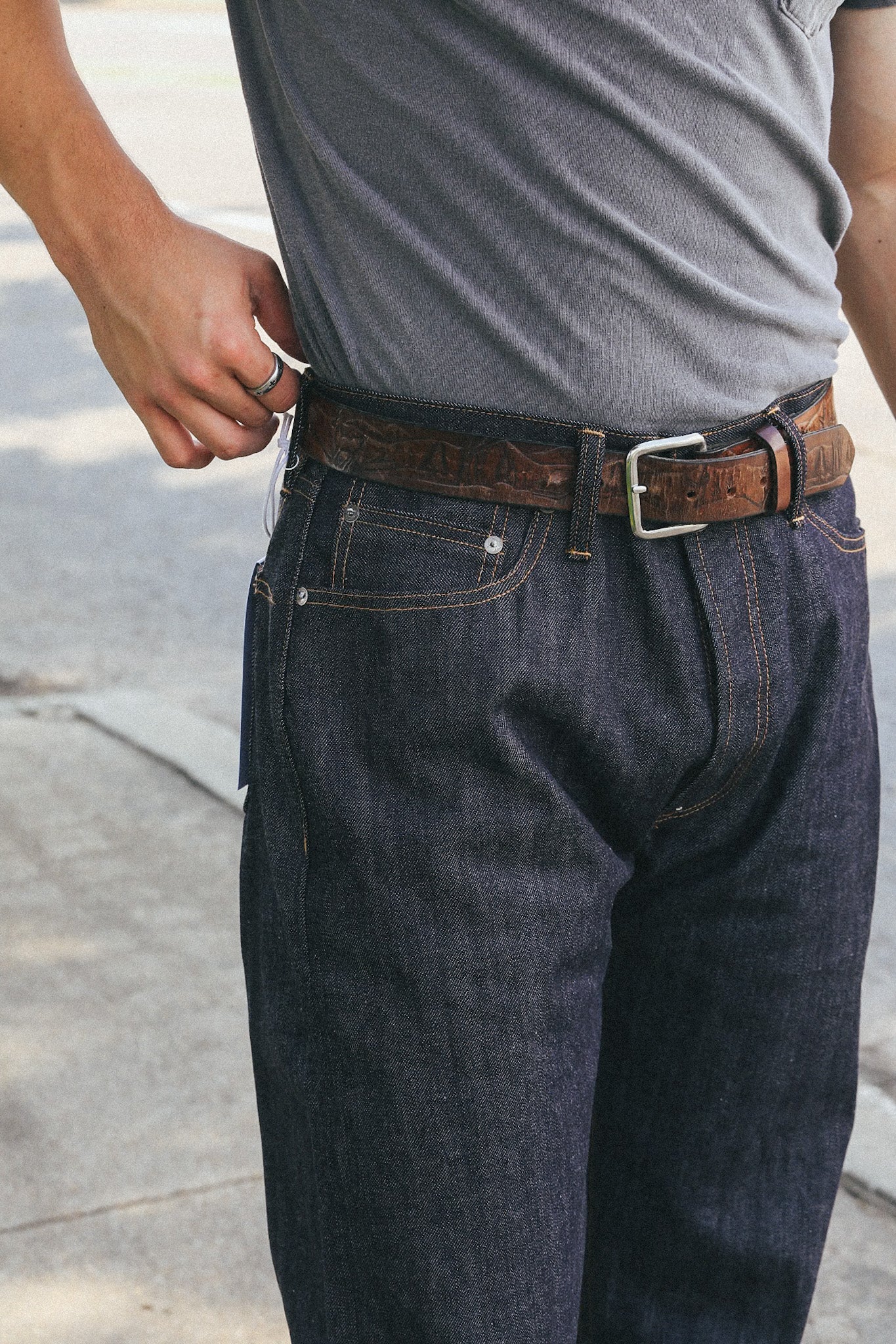 CS⁠-⁠100x Classic Straight ⁠-⁠ Indigo Selvedge