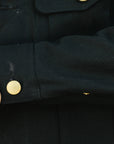 High Low Denim Jacket- 14oz Black Aces High