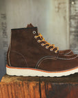 Moc toe Men's 6" Chocolate Muleskinner (08836)