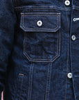 Cruiser Jacket- Rinsed 15oz Indigo
